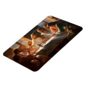 Jesus Last Supper Magnet (Linke Seite)