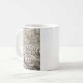 Jesus läuft auf dem Wasser Kaffeetasse (Vorderseite Links)