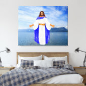 Jesus läuft auf dem Wasser Leinwanddruck (Insitu (Schlafzimmer))
