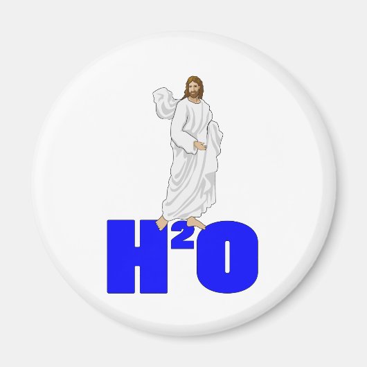 Jesus läuft auf dem Wasser Magnet (Vorne)