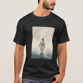 Jesus läuft auf dem Wasser Ölgemälde T-Shirt