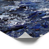 Jesus läuft auf dem Wasser Poster (Ecke)