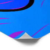 Jesus läuft auf dem Wasser Poster (Ecke)