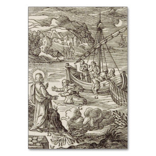 Jesus läuft auf dem Wasser Tischnummer