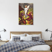 Jesus läuft auf den gewundenen Leinwand (Insitu (Schlafzimmer))