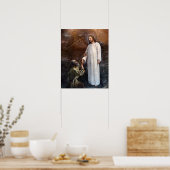 Jesus läuft auf Wasser 3 & St Peter Poster Wide (Küche)