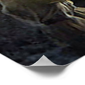 Jesus läuft auf Wasser 3 & St Peter Poster Wide (Ecke)