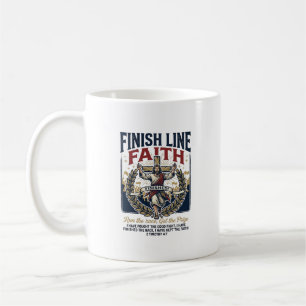 Jesus läuft Marathon Vintage-Shirt Christlich Gra Kaffeetasse