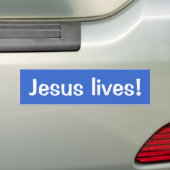 Jesus lebt! autoaufkleber (Auf Auto)