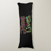 "Jesus lebt" Christlicher Zitat Individuelle Name Seitenschläferkissen (Vorderseite Vertikal)