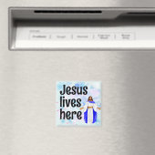 Jesus lebt hier magnet (In Situ (Geschirrspüler))
