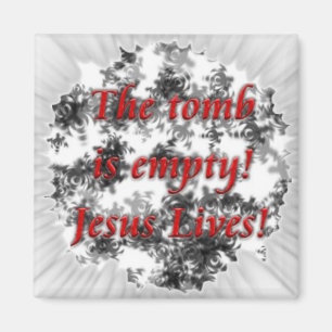 Jesus lebt Magnet