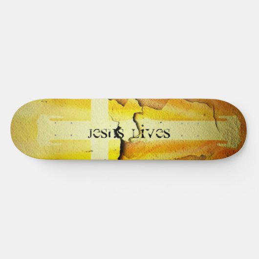 Jesus lebt Skateboard (Horizontal)