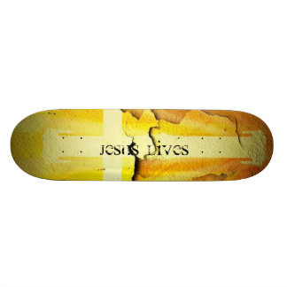 Jesus lebt Skateboard