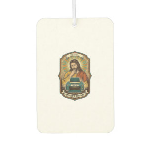 Jesus Leere Druckerpapierablage Büroarbeit Ärgerni Autolufterfrischer