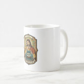 Jesus Leere Druckerpapierablage Büroarbeit Ärgerni Kaffeetasse (VorderseiteRechts)