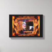 Jesus leere Grab mit Engel Leinwand Mauer Kunst (Vorderseite)