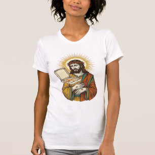 Jesus Leere Pizzaschachtel Kühlschrank Verrat Food T-Shirt