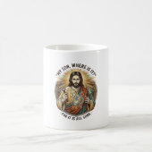 Jesus Leerer Gebrochener Bierkrug Barkeeper Trinke Kaffeetasse (Mittel)