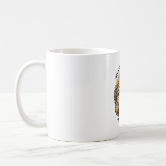 Jesus Leerer Gebrochener Bierkrug Barkeeper Trinke Kaffeetasse (Links)