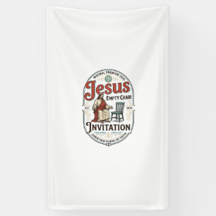 Jesus Leerer Stuhl Einladung Jesus Leerer Stuhl Ei Banner