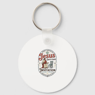 Jesus Leerer Stuhl Einladung Jesus Leerer Stuhl Ei Schlüsselanhänger