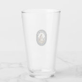 Jesus Lehrer Assistent Schulunterstützungspersonal Glas (Rückseite)