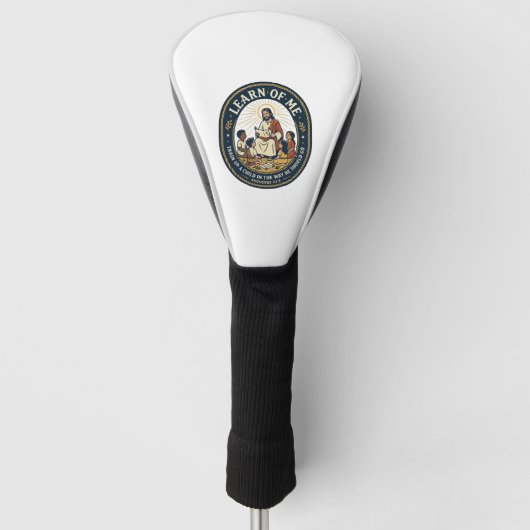Jesus Lehrer-Assistent Schulunterstützungspersonal Golf Headcover (Vorderseite)