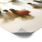 Jesus lehrt Kinder - Modernes Christlich Poster (Ecke)