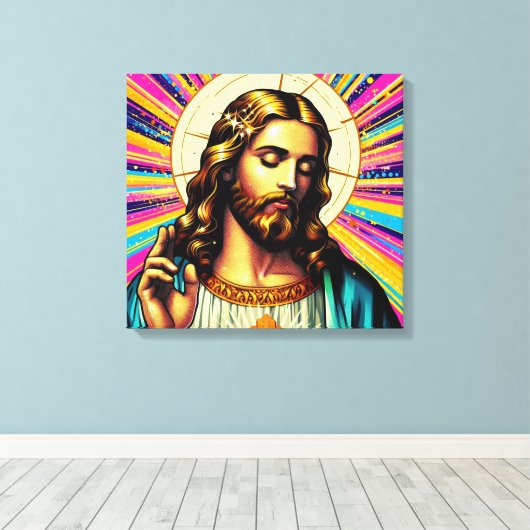 Jesus Leinwand Kunst! (Insitu (Holzboden))