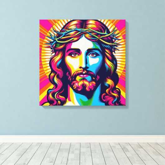 Jesus Leinwand Kunst! (Insitu (Holzboden))
