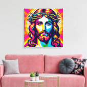 Jesus Leinwand Kunst! (Insitu (Wohnzimmer))