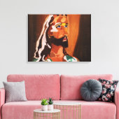 JESUS-Leinwand Leinwanddruck (Insitu (Wohnzimmer))