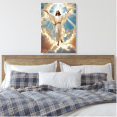 "Jesus Leinwand Wall Art - Inspiration Religiöse D (Insitu (Schlafzimmer))
