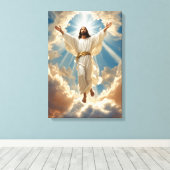 "Jesus Leinwand Wall Art - Inspiration Religiöse D (Insitu (Holzboden))