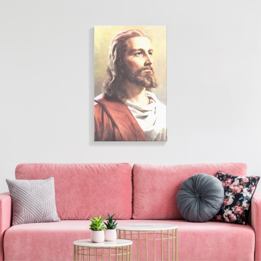 Jesus Leinwanddruck (Insitu (Wohnzimmer))