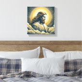 Jesus Leinwanddruck (Insitu (Schlafzimmer))