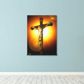 Jesus Leinwanddruck (Insitu (Holzboden))