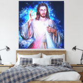 Jesus Leinwanddruck (Insitu (Schlafzimmer))