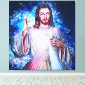 Jesus Leinwanddruck (Insitu (Holzboden))