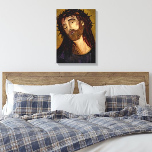 Jesus Leinwanddruck (Insitu (Schlafzimmer))