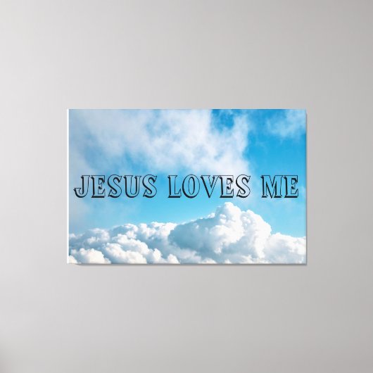 Jesus Leinwanddruck (Vorderseite)