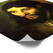 Jesus-Leiter von Rembrandt Poster (Ecke)