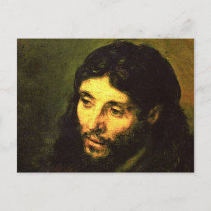 Jesus-Leiter von Rembrandt Postkarte