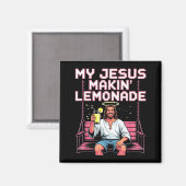 Jesus Lemonade Funny Christian Meme  Magnet (Vorderseite/Rückseite)