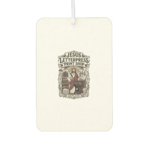 Jesus Letterpress Druckerei Jesus Letterpress Pri Autolufterfrischer