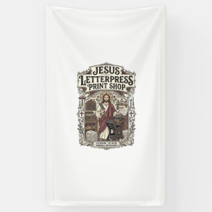 Jesus Letterpress Druckerei Jesus Letterpress Pri Banner