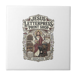 Jesus Letterpress Druckerei Jesus Letterpress Pri Fliese