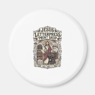 Jesus Letterpress-Druckerei Jesus Letterpress Pri Magnet