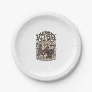 Jesus Letterpress-Druckerei Jesus Letterpress Pri Pappteller